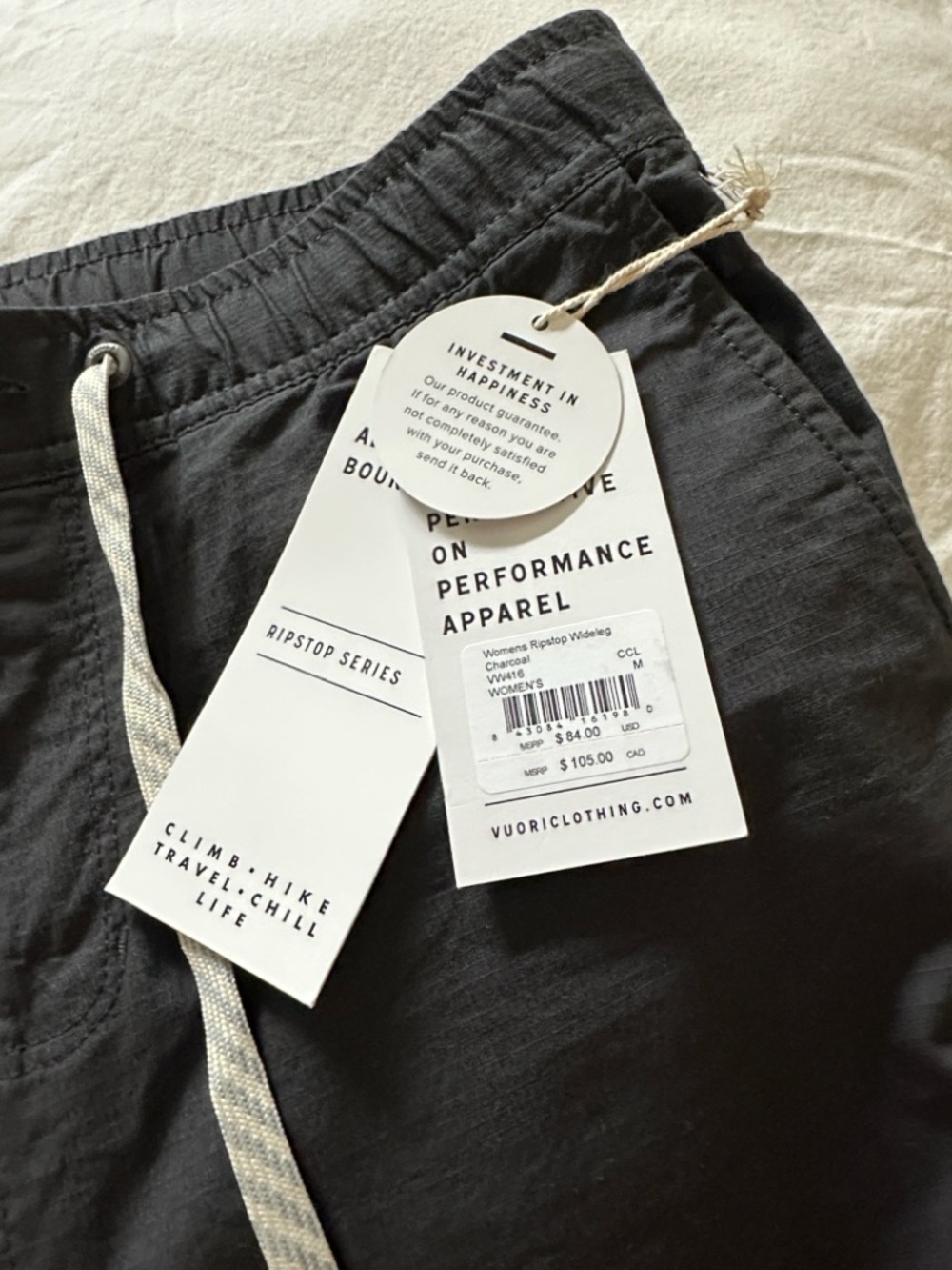 Vuori Women’s Ripstop Wideleg - Picture 2 of 5